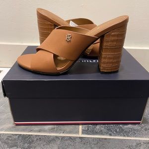 Cross Strap High Heel Sandal